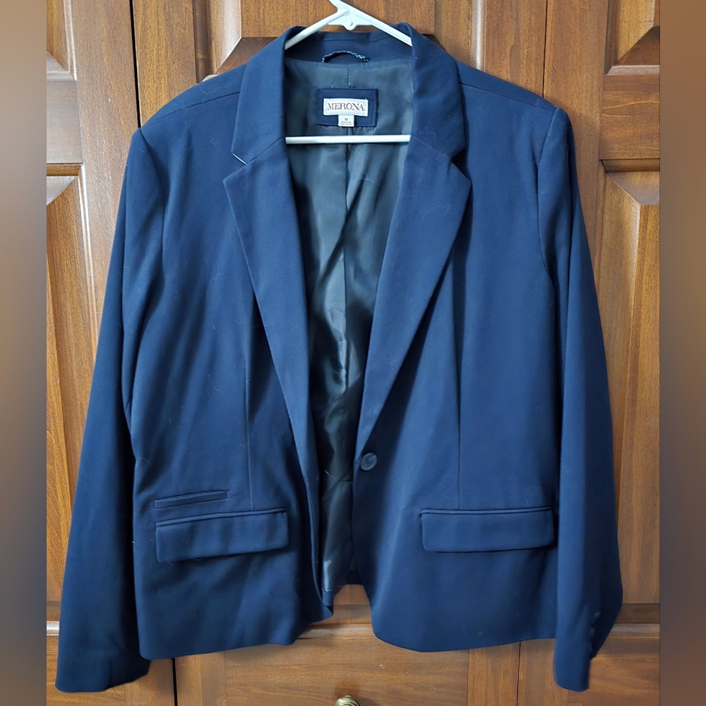 New Merona Dark Blue Blazer